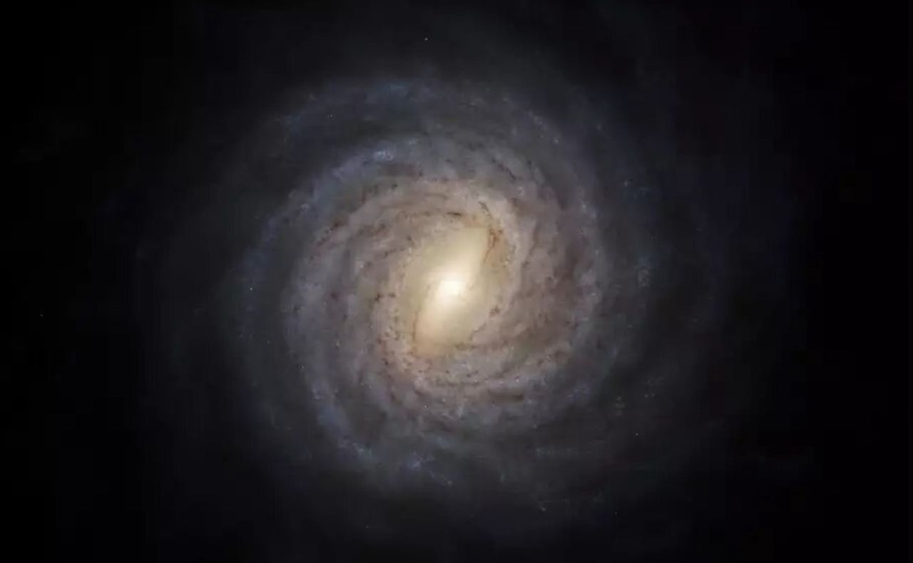 Artistic vision of the Milky Way