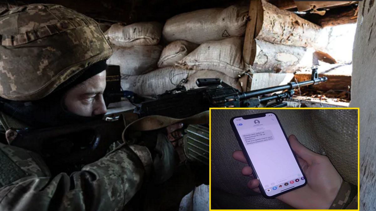 rosjanie wysyłają ukraińcom smsy
