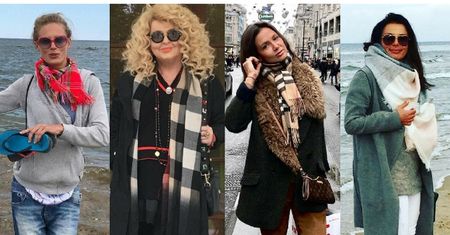 Trend na zimę: szale w kratę