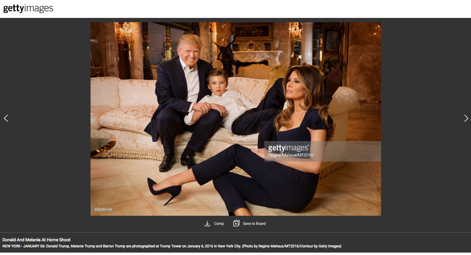 Melania Trump mogła zarobić nawet milion dolarów na zdjęciach swojej rodziny 2