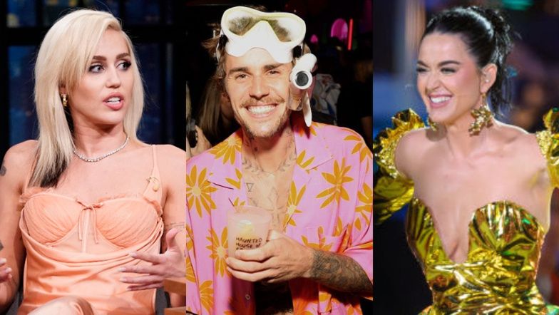 Miley Cyrus, Justin Bieber, Katy Perry