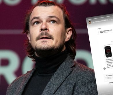 Pokazał, jakie dostaje wiadomości. Wulgarnie odpowiedział