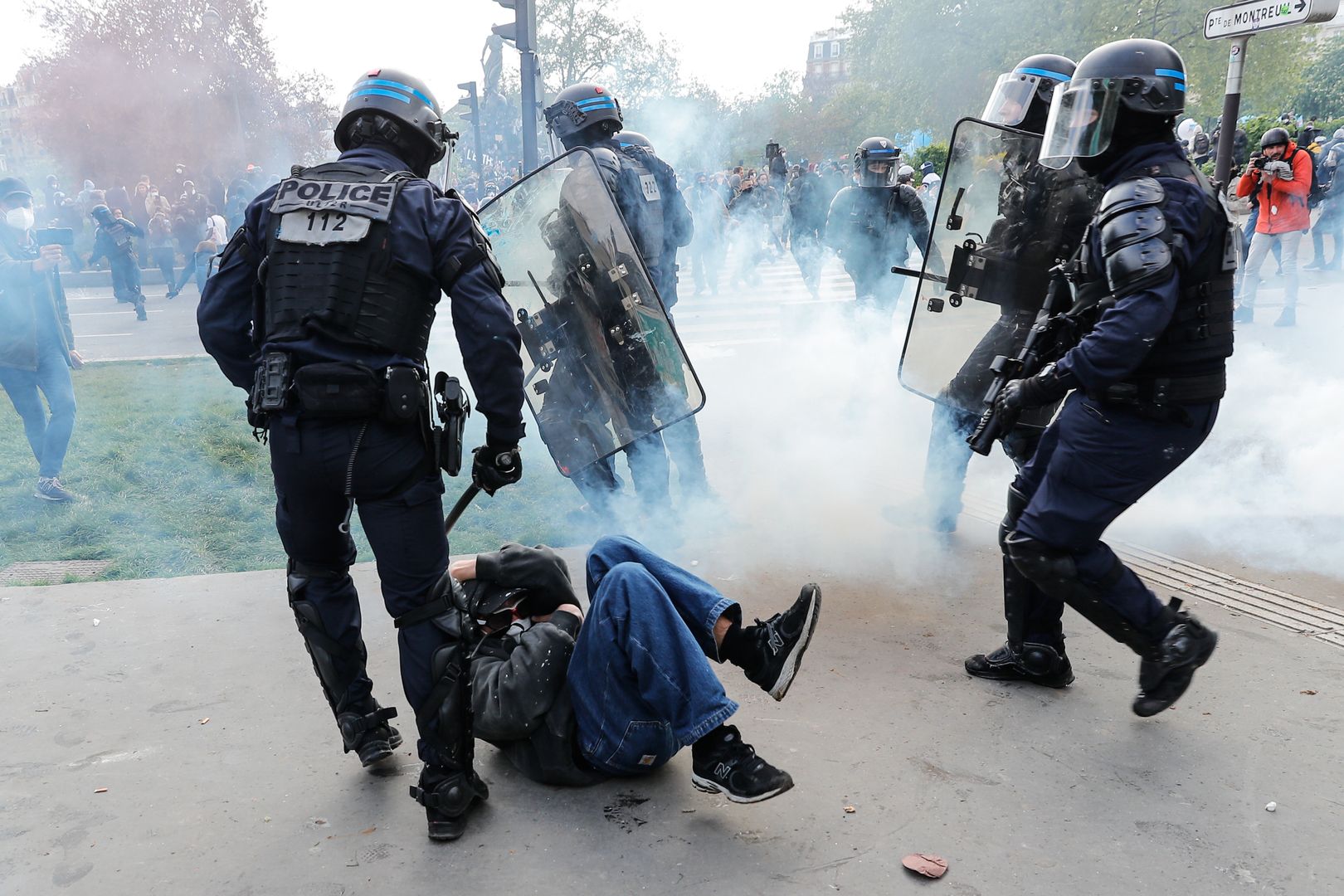 Rannych zostało kilkaset osób: demonstrujących i policjantów