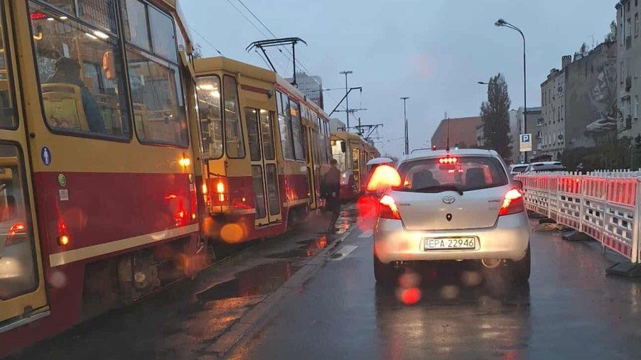 Wypadek na al. Politechniki