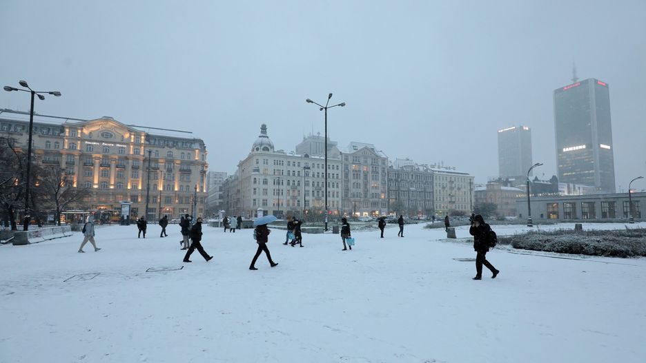 Warszawa. Prognoza pogody. W środę może spaść śnieg