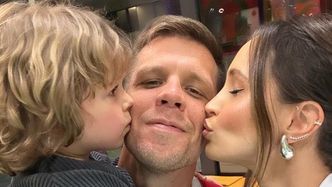 5-letni Liam Szczęsny wyszedł na boisko u boku ojca. Dumna Marina komentuje: "Może za parę lat zaprowadzi naszą reprezentację na szczyt"