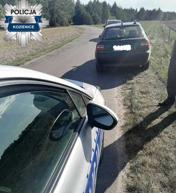 Kozienice: Pił w lesie, żeby żona nie widziała. Potem wsiadł do auta