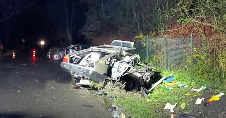 Polonez zderzył się z audi. Jedna osoba nie żyje