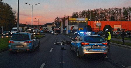 17-latek na motocyklu uciekał przed policją. Odpowie za przestępstwo