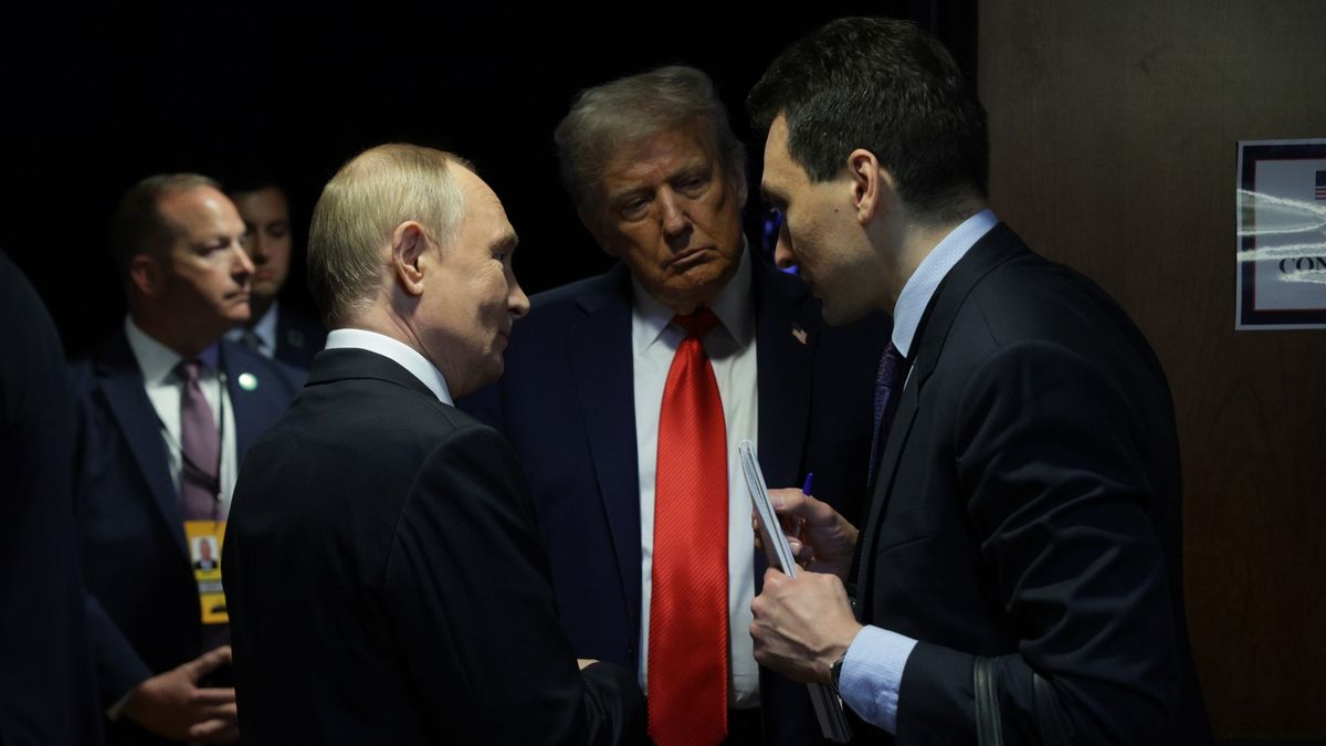 Donald Trump i Władimir Putin 