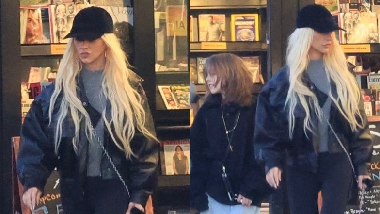 Christina Aguilera wybrała się z córką a zakupy 