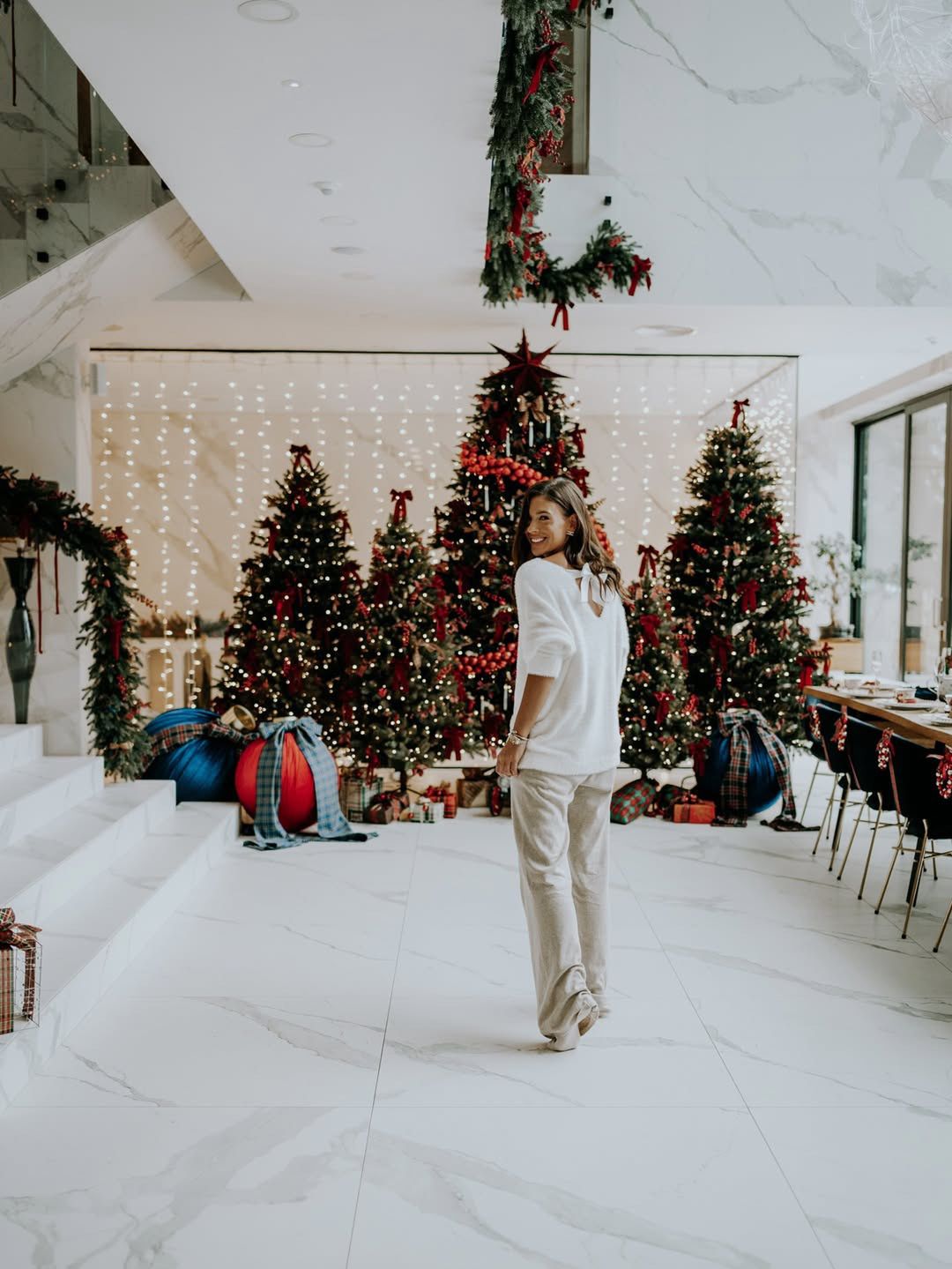 Świąteczny wystrój zawitał do każdego pomieszczenia