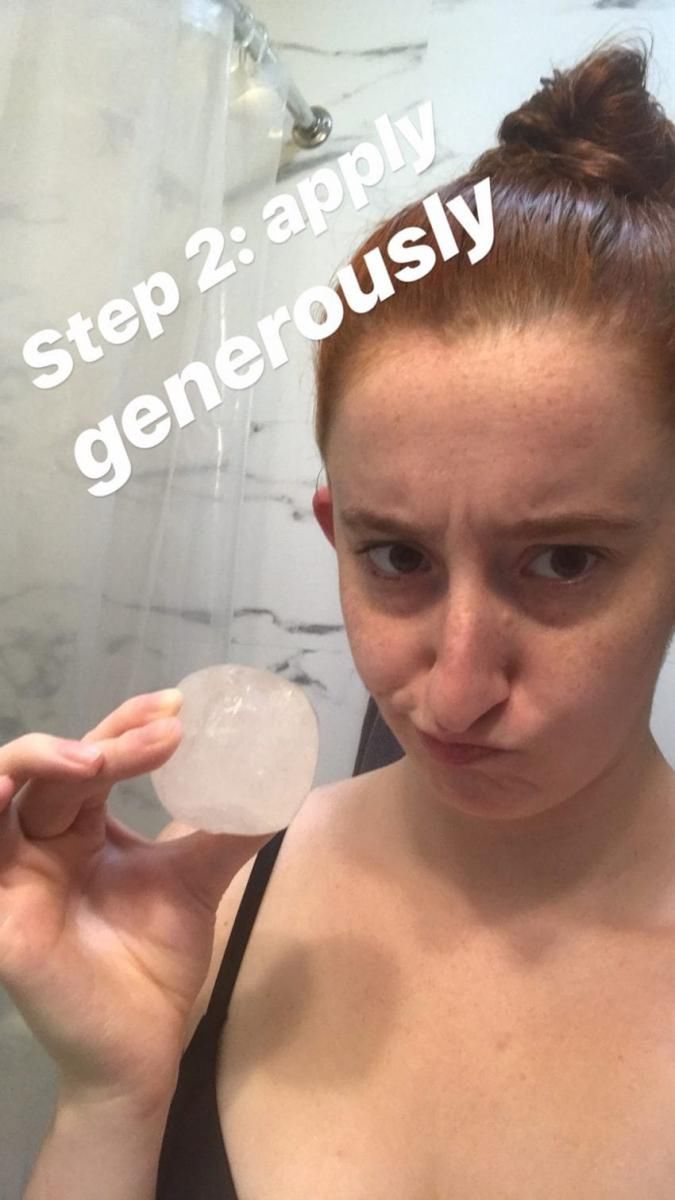 Ileana Paules-Bronet przez 15 dni używała naturalnego dezodorantu w kamieniu