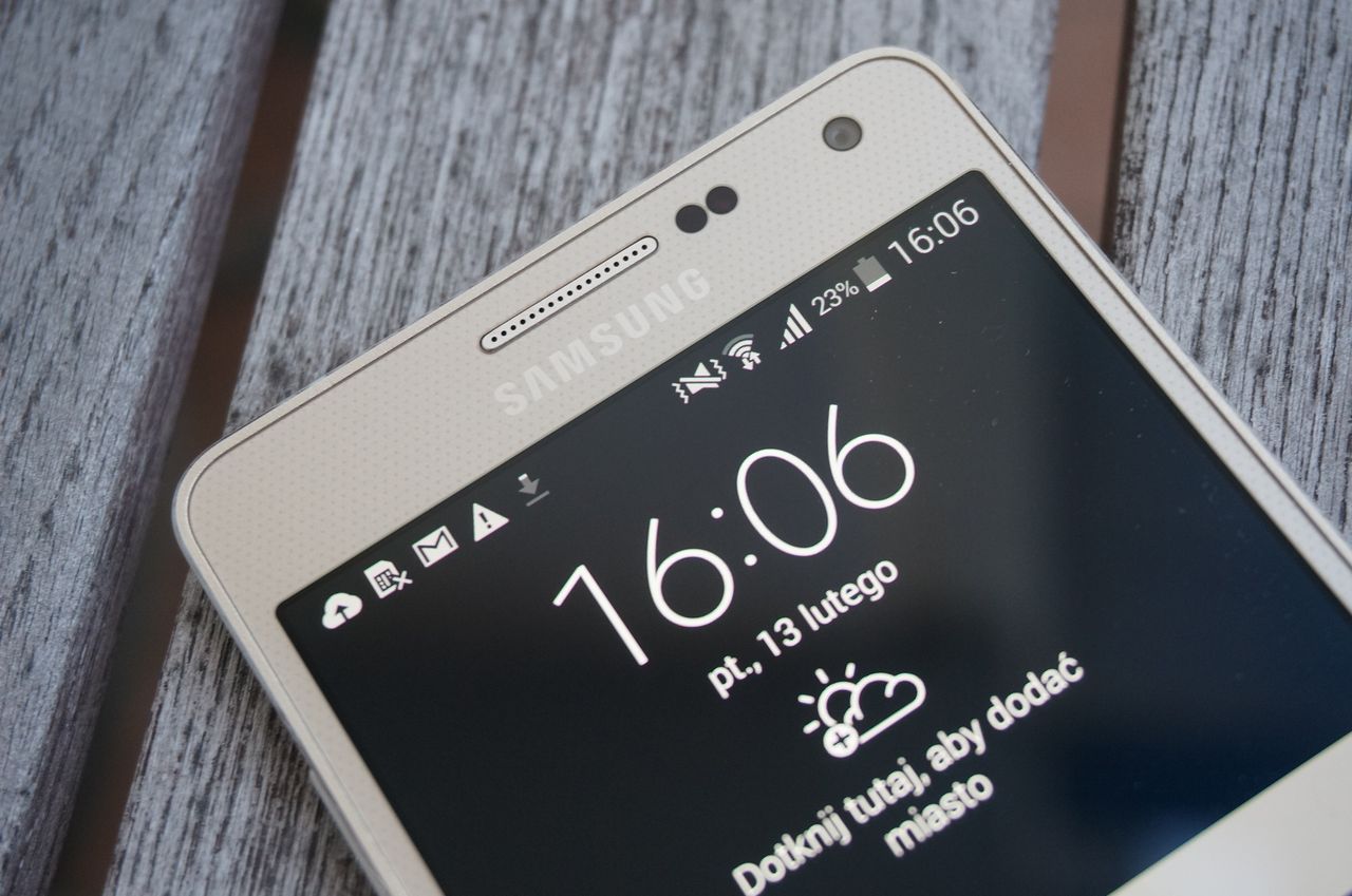 Samsung Galaxy A5 - test ekranu