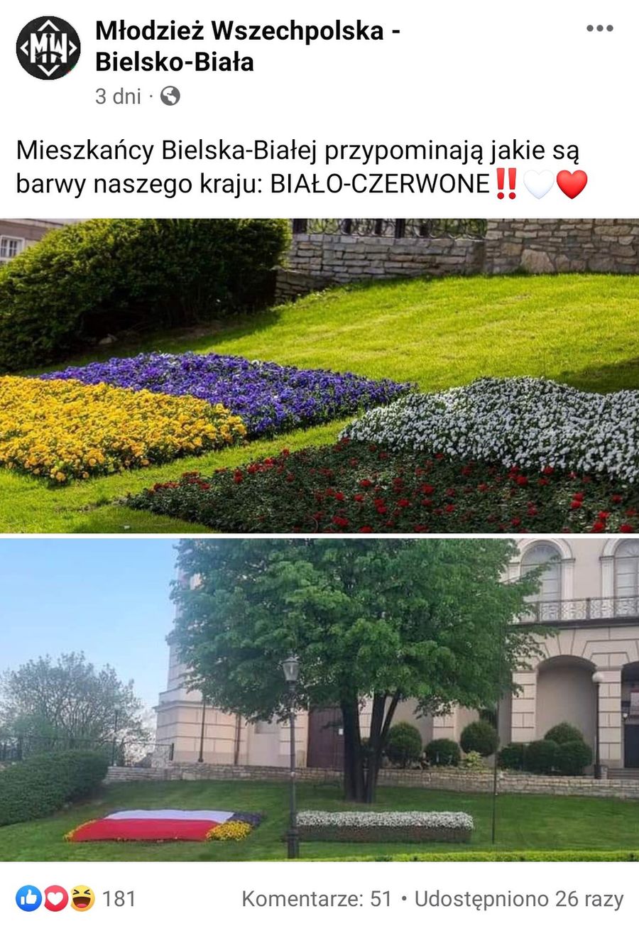 Kwietnik w Bielsku-Białej