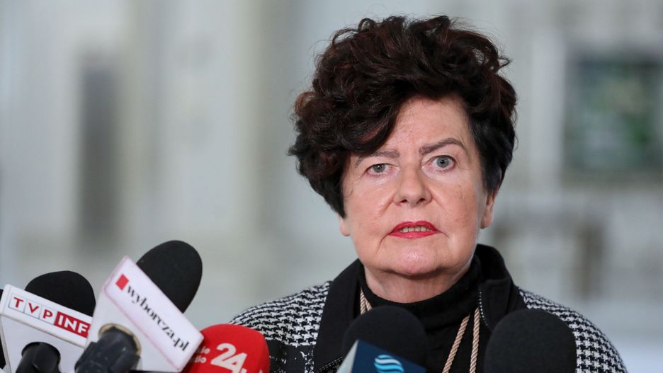 Joanna SenyszynWarszawa, 02.03.2022. Pos�anka PPS Joanna Senyszyn podczas konferencji prasowej w Sejmie w Warszawie, 2 bm. przed posiedzeniem Rady Bezpiecze�stwa Narodowego w zwi�zku z rosyjsk� agresj� na Ukrain�. (mr) PAP/Tomasz GzellTomasz Gzell9, 9., agresja Rosji na Ukrain�, atak, Dziewi�ta, inwazja, IX kadencja, kadencji, konferencja, polityk, polityka, pose�, pos�anka, PPS, prasowa, Rada Bezpiecze�stwa Narodowego, Sejm RP, wojna