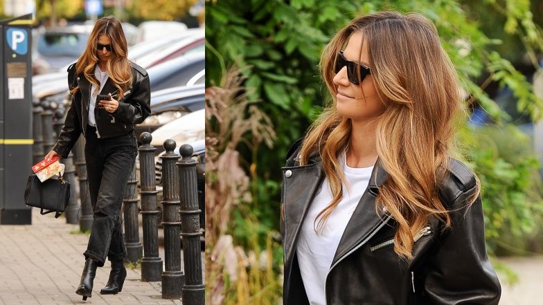 Anna Lewandowska odbiera córkę Laurę z celebryckiej knajpy