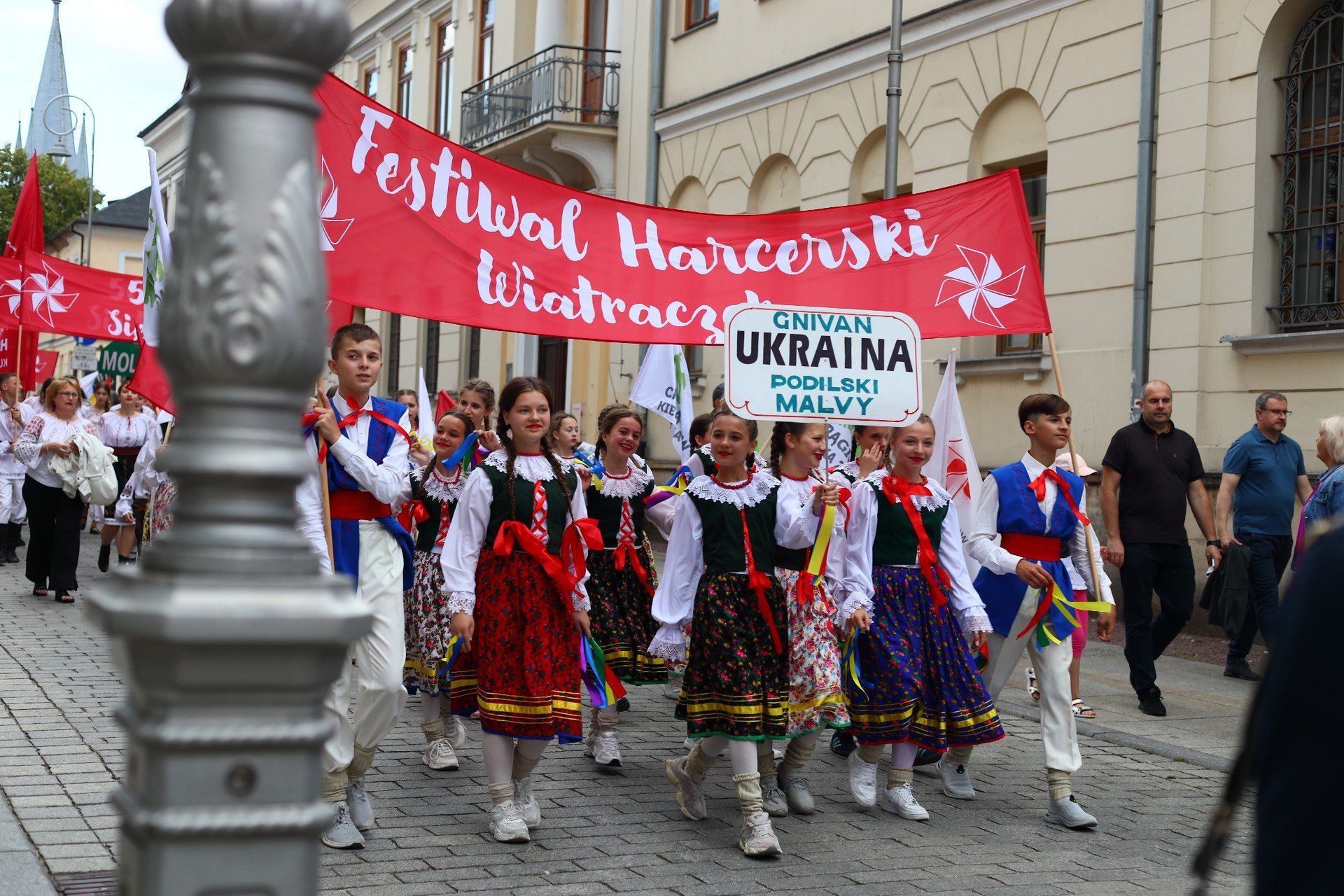 Byli również harcerze z Ukrainy