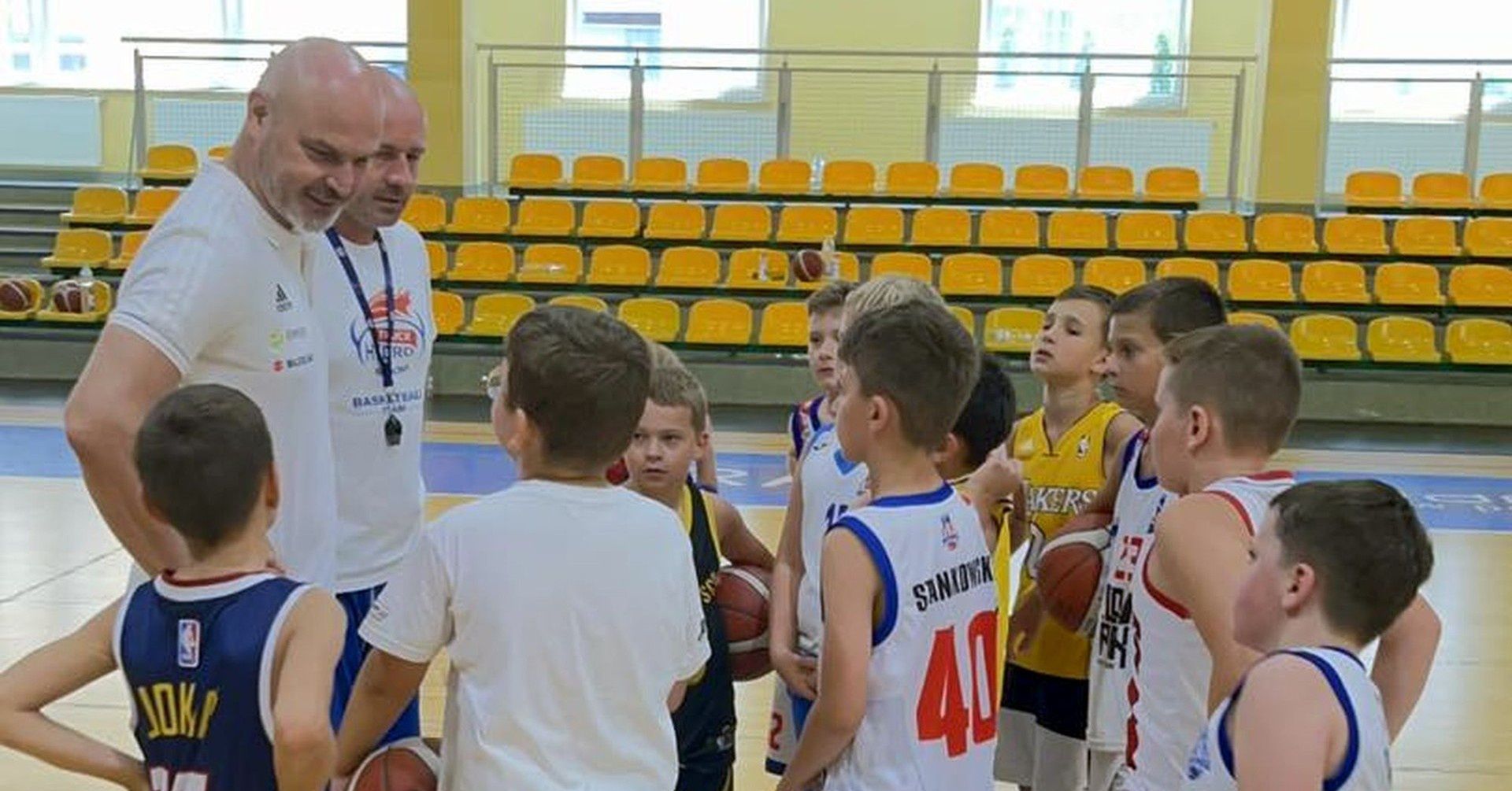 Wojciech Kamiński z lewej - mógł ponownie przymnieć się w Radomiu