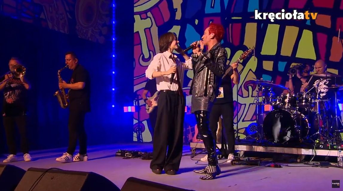 Michał Wiśniewski zaśpiewał z córką na Pol'and'Rock Festival 