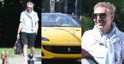 Krzysztof Gojdź w LUKSUSOWYM RYNSZTUNKU za prawie 2 MLN ZŁ wyruszył na miasto. Humorek dopisywał? (ZDJĘCIA)