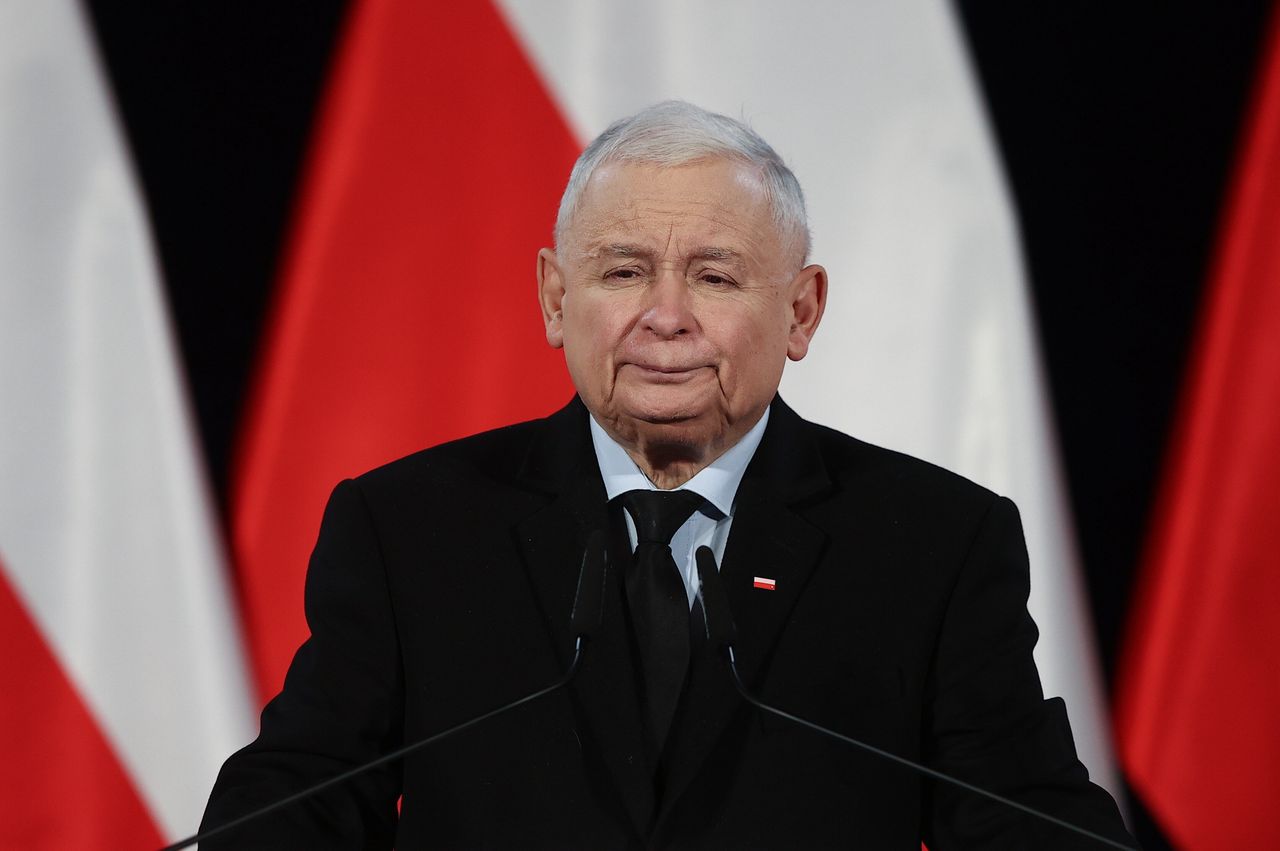 "Ich trudno nazwać Polakami". Brawa po słowach Kaczyńskiego