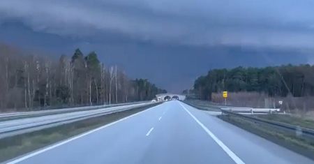 Ale uderzenie. Nagranie spod Zielonej Góry
