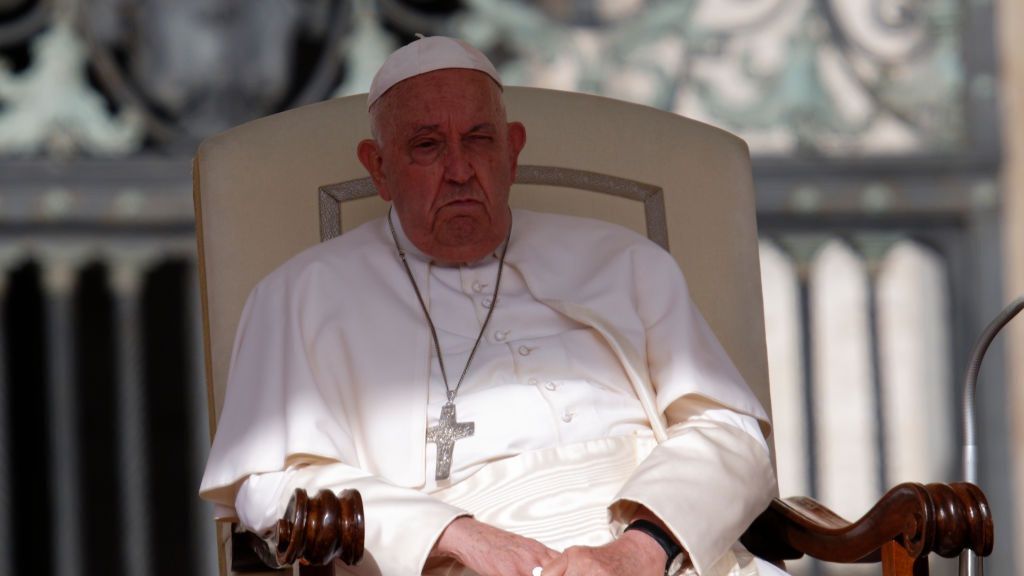 Audiencja z udziałem papieża Franciszka odwołana.