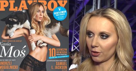Moś też rozebrała się w "Playboyu". "Zrobiłam to dla zwierząt. Mordujemy dla przyjemności!"