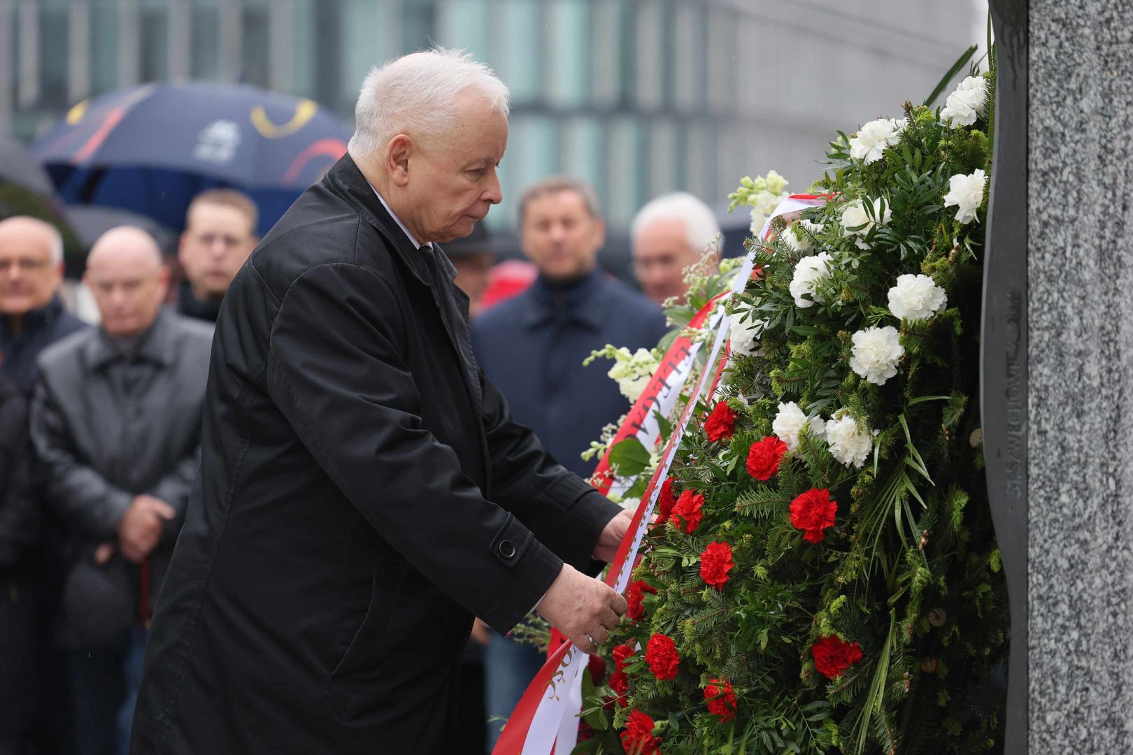 Incydent na miesięcznicy. "Kłamca"