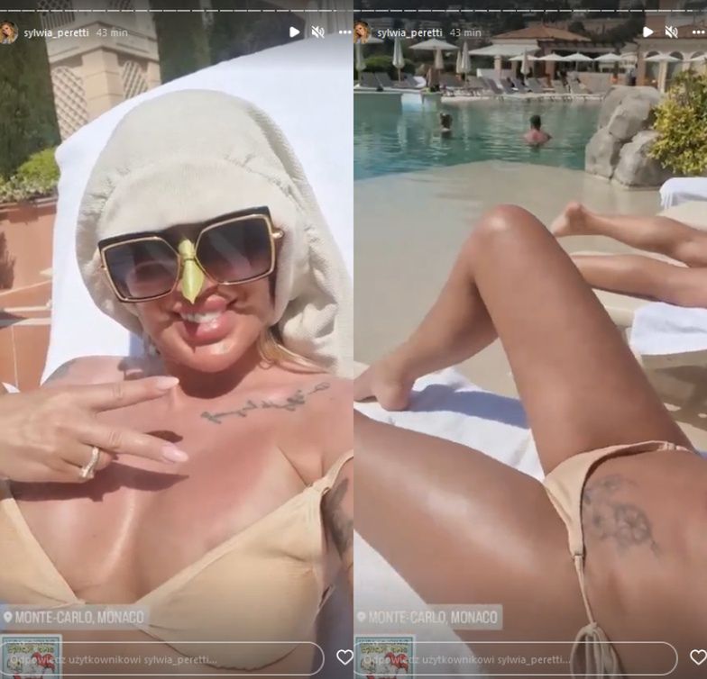 Sylwia Peretti chwali się wakacjami w Monako