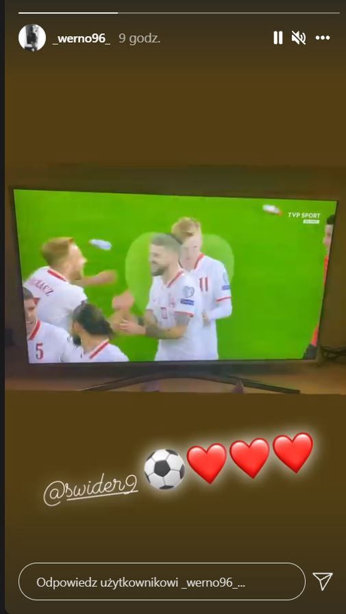 Instastories Martyny Świderskiej