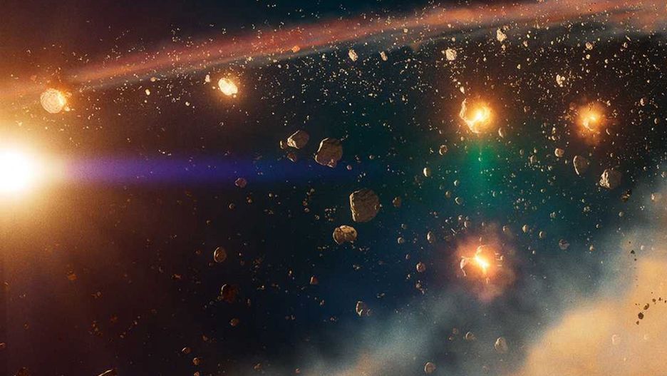 Planetoidy w przestrzeni kosmicznej