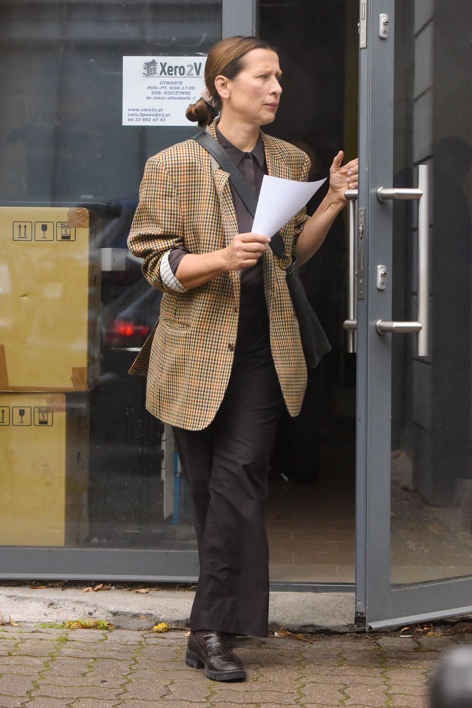 Katarzyna Herman przyłapana w Warszawie