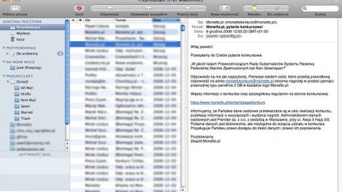 WideMail - lepsza organizacja interfejsu Mail.app 1