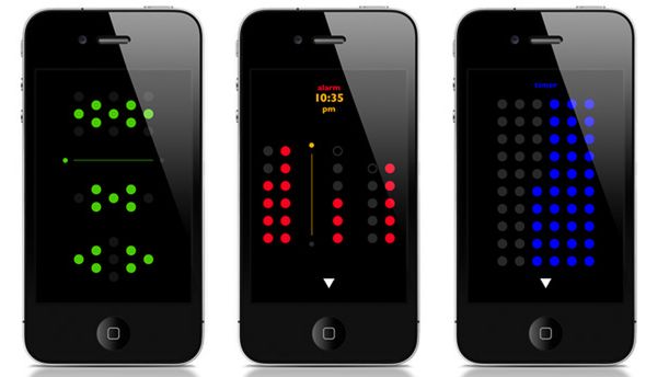 Polski zegarek binarny na iPhone’a 1