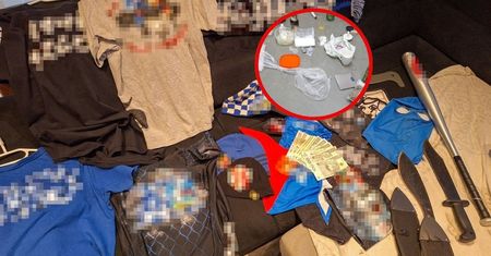 Narkotyki, maczeta, kij i noże. 18-latek ze Śląska usłyszał zarzuty