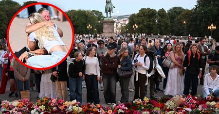 Morze kwiatów przed pałacem. Tak Norwegowie żegnają króla