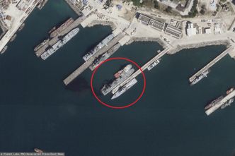 Celne uderzenie Ukraińców. Poważnie uszkodzili rosyjski okręt