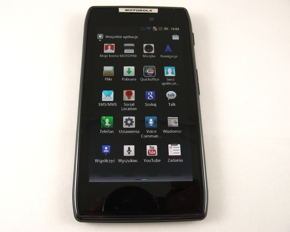 Motorola RAZR XT910 - żyletka wśród Androidów [test] 12