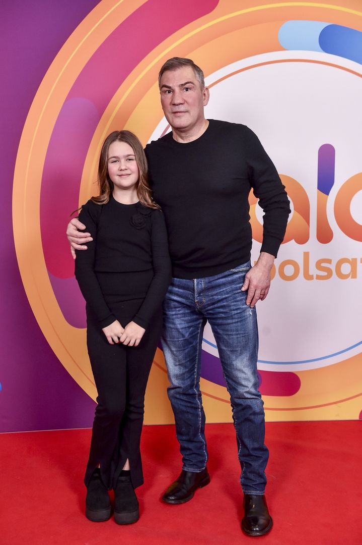 Dariusz Michalczewski z córką Nelą