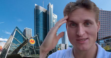 Niemiec wsiadł do warszawskiego metra. "Czułem się źle w butach"