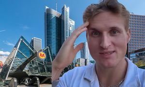 Niemiec wsiadł do warszawskiego metra. Zachwycił się czystością