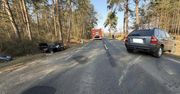 Kisielany Kuce: Wypadek na drodze wojewódzkiej nr 696. Jedna osoba trafiła do szpitala