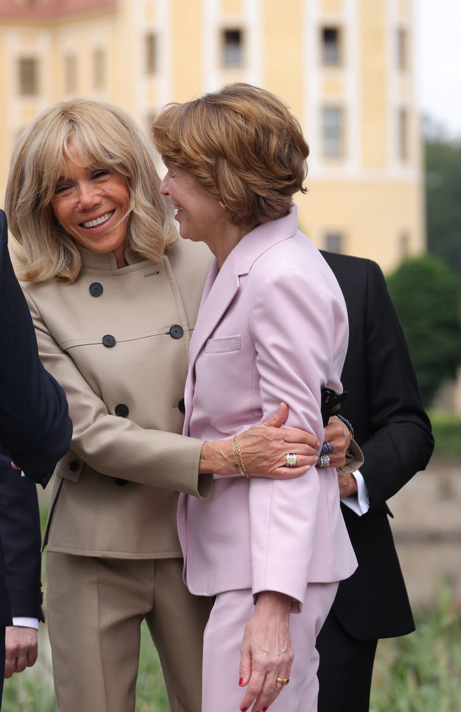 Brigitte Macron podczas wizyty w Niemczech.