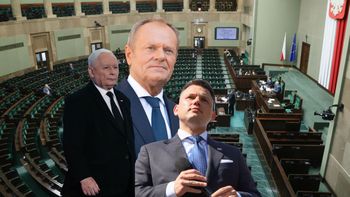 Sondaż CBOS: KO na czele, PiS tuż za nią