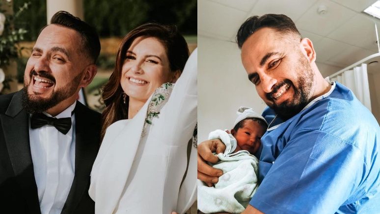 Agustin Egurrola został ojcem! Tajemnicza Diana urodziła