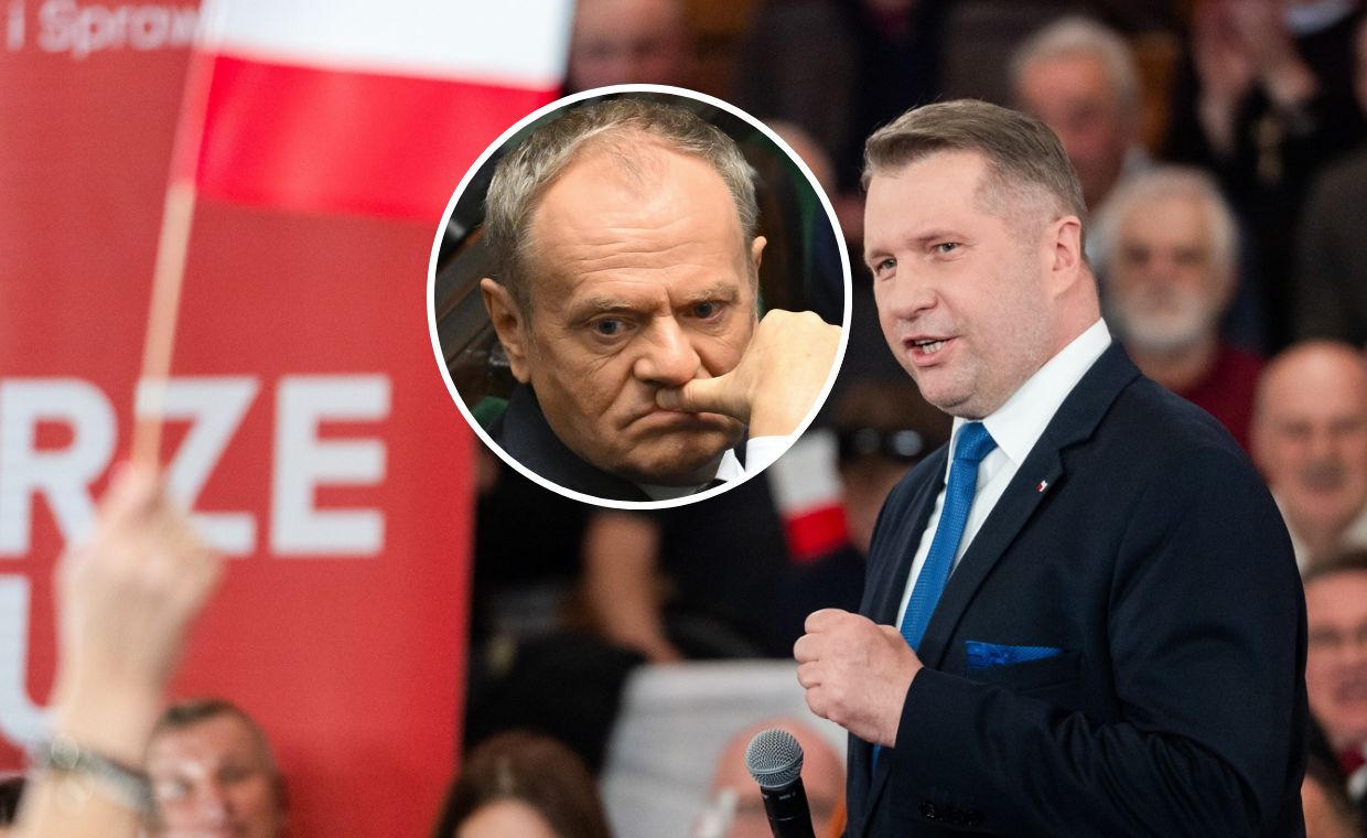 Czarnek drwi z Tuska
