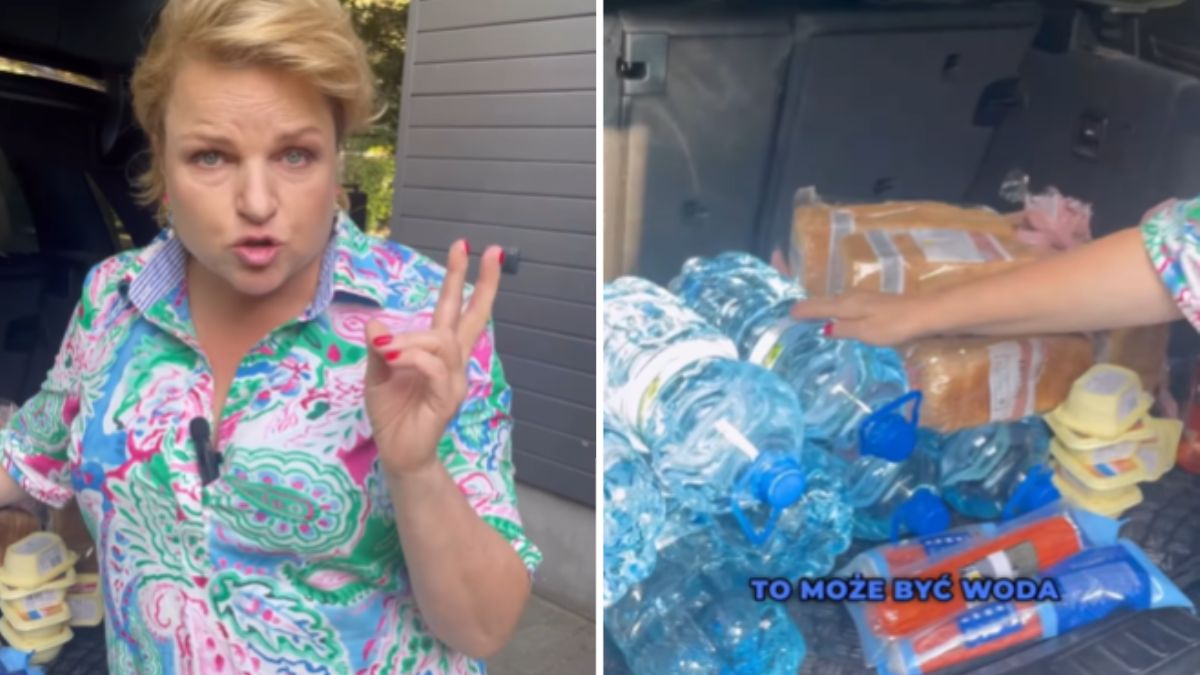 Katarzyna Bosacka pokazała zakupy dla powodzian