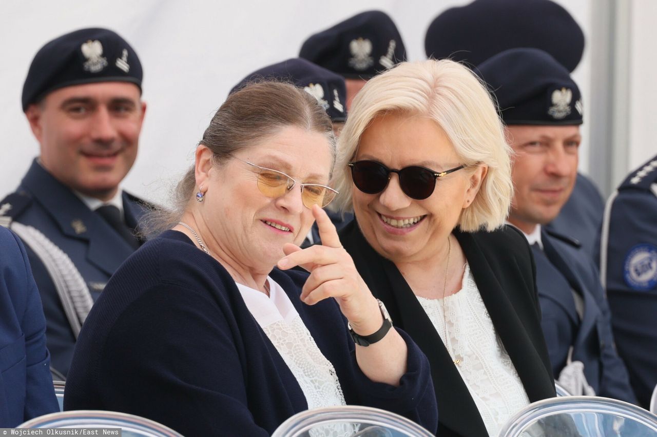 Warszawa, 12.06.2023 r. Sędzia TK Krystyna Pawłowicz i prezes Trybunału Konstytucyjnego Julia Przyłębska